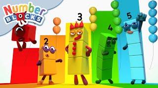 @Numberblocks - Numbers 1 to 5! | Learn to Count