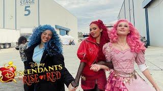 BEHIND THE SCENES of Descendants Rise of Red | Cast Clips and Photos