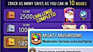 solo challenge mighty mushroom blow em up perfect heist match masters today gameplay