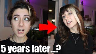 My hair in 5 years... DIY Wig Transformation