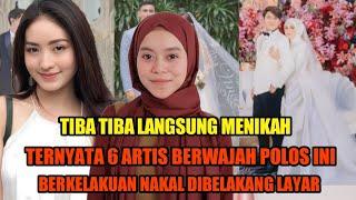 Tiba Tiba Langsung Menikah.!Ternyata 6 Artis Berwajah Polos Ini Punya Kelakuan Nakal Dibalik Layar