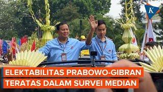 Survei Median Elektabilitas Prabowo-Gibran Masih Teratas dengan 43,1 Persen