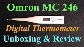 Omron MC 246 Digital Thermometer Review | Som Tips