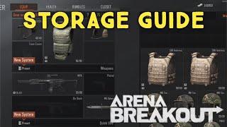 Pro Storage Guide (Expanding and Sorting) - Arena Breakout