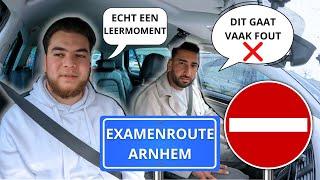 EXAMENROUTE IN ARNHEM  Rijles en praktijkexamen tips