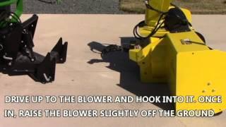 Minnesota Equipment 1025R Snow Blower Install