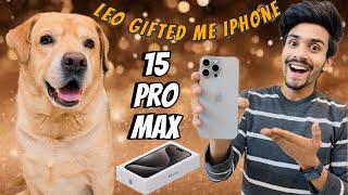 Leo Gifted Me IPhone 15 Pro Max | IPhone Chori Hogya | Anant Rastogi