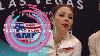 Elizaveta Tuktamysheva (RUS) | 3rd place Ladies | Free Skating | Skate America 2019 | #GPFigure