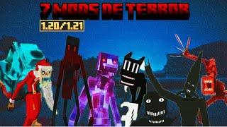 7 ADDONS DE TERROR PARA MINECRAFT BEDROCK [1.21] ¡Link directo!