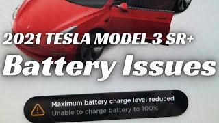 2021 Tesla Model 3 Battery Issues: Unable to charge battery (BMS_a029)