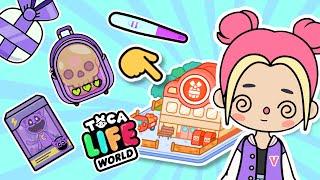 NEW PURPLE GIFT!  Secret Hacks in Toca Boca - Toca Life World 