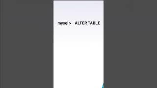 Rename Column | viral| Alter Table | MySQL #viral #viralshorts #mysql #viralvideo #talatwaheed