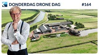 Een KUNSTWERK op palen - Kanaaldijk 24, Spijkerboor  | Drone Video - Klaver Makelaardij