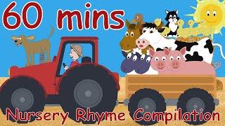 Old MacDonald Had A Farm! And lots more Nursery Rhymes! 60 minutes!