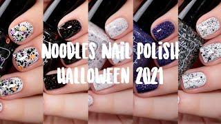 HALLOWEEN 2021 NOODLES NAIL POLISH | LIVE SWATCH | JODISPOLISH | SWATCHES