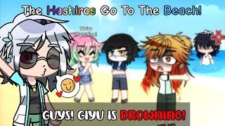 𝙆𝙉𝙔 // The Hashiras Go To The Beach! // Gacha Club x Demon Slayer