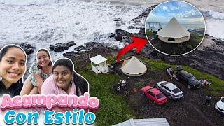 El MEJOR GLAMPING de El Salvador FRENTE AL MAR  | PLAYA LA TUSERA | LDC