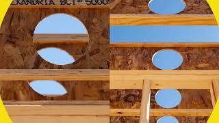 Boise Cascade EWP Holes in BCI I-Joist. Yes you can.