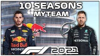 10 Seasons Of F1 2021 Myteam Career Mode