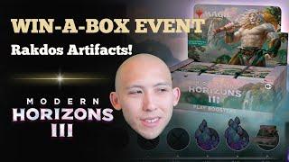 Rakdos Artifacts! | Win-A-Box Event | Modern Horizons 3 Sealed | MTG Arena