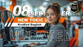  เฉลยแนวข้อสอบจริง TOEIC: 8 SEP 24