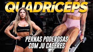 MELHORES EXERCICIOS PARA QUADRICEPS COM JU CACERES