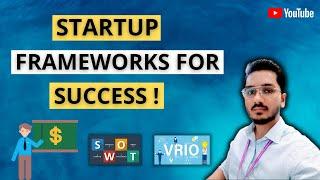 Best Startup Frameworks for beating Competition | VRIO & SWOT Analysis | Sid Patil #startup #lessons