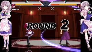 NICK54222 MUGEN: Sakuya Izayoi (me) VS Willow (Ice King)