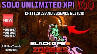 *NEW* INSANE SOLO UNLIMITED CRITCALS XP AND ESSENCE GLITCH #blackops6 #sologlitch #unlimitedxp