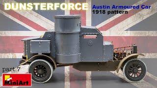 Weathering the Austin Armoured Car with Pigments