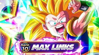 HOW STRONG IS TEQ SSJ3 GOTENKS SUPER EZA?! 100% Max Links First Look | Dragon Ball Z Dokkan Battle