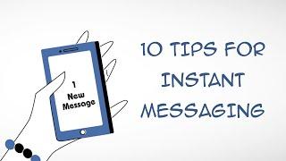 10 Tips For Instant Messaging | COBIDU eLearning