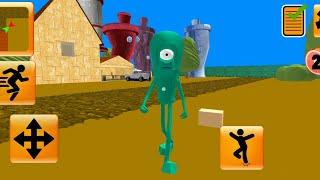 Plankton Gang Secret Sponge's Neighbor Escape 3D - Level 13 - Gameplay #4