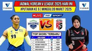 Jadwal Voli Korea 2025 Hari ini~Hyundai vs Red Sparks~Klasemen & Top Skor Voli Korea~Live Tvri