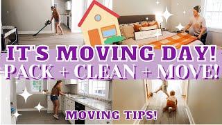 WE'RE MOVING IN TO OUR NEW HOUSE! | PACK + CLEAN + MOVE | MOVING TIPS & HACKS | MarieLove