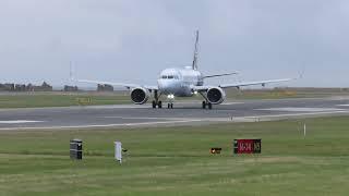 [4K] Wellington Airport - Airbus A320-271N ZK-NHE Take off RWY34 - 17/12/2021