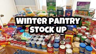 Save Money this Year with a Winter Pantry Stock Up!!