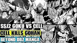 Beyond Dragon Ball Z: Enraged Super Saiyan 2 Goku Vs Perfect Cell! Cell Kills Gohan And Mocks Goku