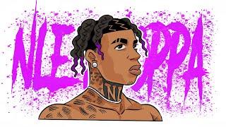 how to draw NLE Choppa | Rapper