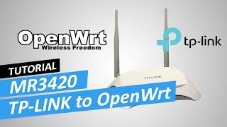 TP LINK MR3420 V2 to OPENWRT