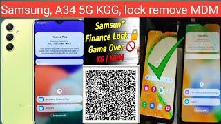 Samsung, A34 5G Octopus Samsung, MDM KGG remove, A34 5G finance lock remove MDM 2024