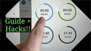 DOT ELD  Hours of Service Explained + Hacks to Maximize Your Clock For Maximum Profits‼️