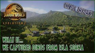 WHAT IF WE CAPTURED DINOS FROM ISLA SORNA | JURASSIC PARK 3 | CHAOS THEORY