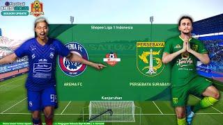 Big Match Arema FC vs Persebaya Surabaya | PES 2021 Shopee Liga 1 Indonesia