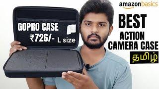 AmazonBasics Large Carrying Case for GoPro,Black | Action camera Case | GoPro Hero 7 | Eken H9r case