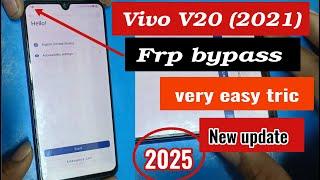 Vivo V20 2021 Frp bypass || Google account remove || #happynewyear #frpbypass