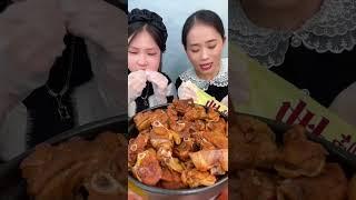 SIZZLING BRAISED CHICKEN THIGH TASTING SHOW, 지글지글 끓인 닭다리 맛보기 쇼| LIN VLOG먹방 #2625