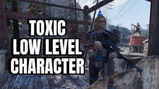 Trolling on low level pvp account (fallout 76 pvp)