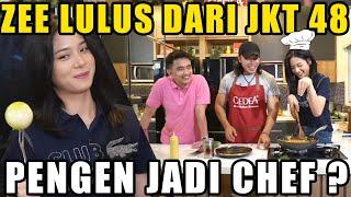 CUMA DISINI ZEE Masak Korean Food dan Ungkap selama di JKT 48..