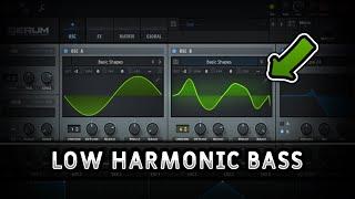 Serum Tutorial: LOW Harmonic Sub Bass (Sound Design Guide)